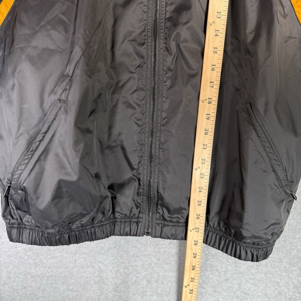 Nike Vintage Big Swoosh Full Zip Up Nylon Track Windbreaker Jacket Men's Large - Picture 9 of 12